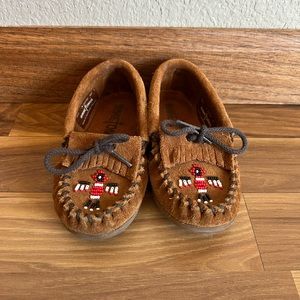 Minnetonka toddler beaded moccasins